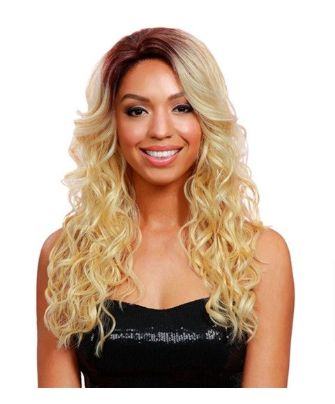 BOBBI BOSS SYN MLF43 RUBY LACE FRONT WIG Color 1 Lace Wigs Asetena Pa