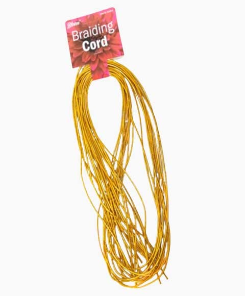 BLOOM BRAIDING CORD BC001G Color Gold Kids Hair Accessories Asetena Pa