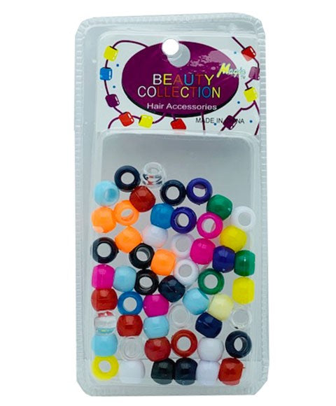 BEAUTY COLLECTION MAGIC HAIR BEADS MIXED 70AST Large Pack Kids Hair Accessories Asetena Pa
