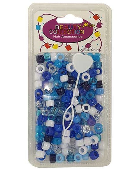 BEAUTY COLLECTION MAGIC HAIR BEADS SKY BLUE Small Pack Kids Hair Accessories Asetena Pa