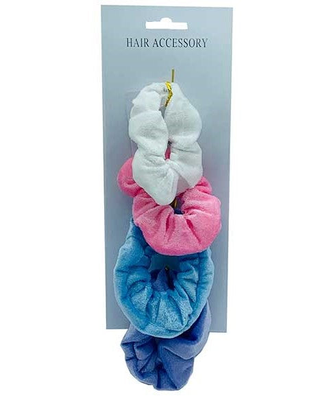 PONYTAIL VELVET SCRUNCHIE RS251 Color Assorted Kids Hair Accessories Asetena Pa