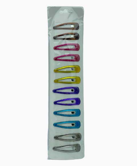 PLASTIC SNAP HAIR CLIPS RS69AST Color Assorted Kids Hair Accessories Asetena Pa