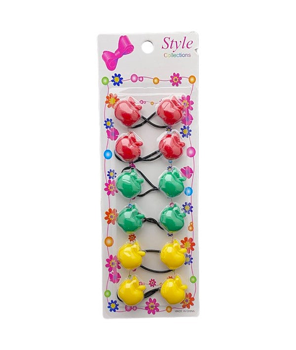 STYLE COLLECTION APPLE CARDED BUBBLES ST11 Kids Hair Accessories Asetena Pa