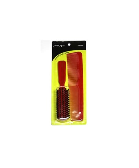 MAGIC COLLECTION COMB AND BRUSH COMBO 2453 Color Item 2453 Hair Brushes and Combs Asetena Pa
