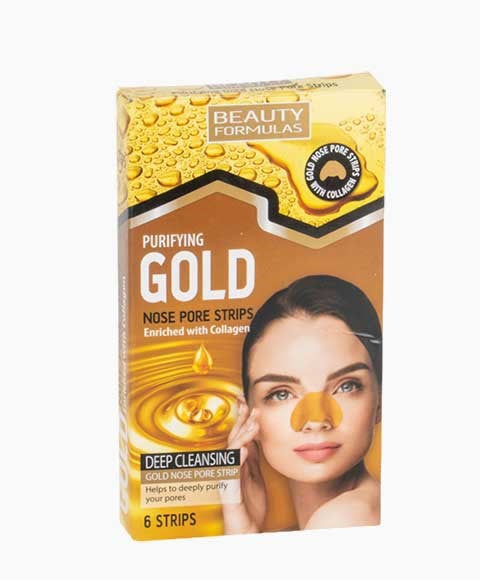 PURIFYING GOLD DEEP CLEANSING NOSE PORE STRIP 6 Strips Skin Wash Asetena Pa