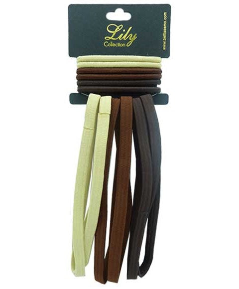 LILY COLLECTION COMBO PACK ELASTIC BAND RS162BRO Kids Hair Accessories Asetena Pa