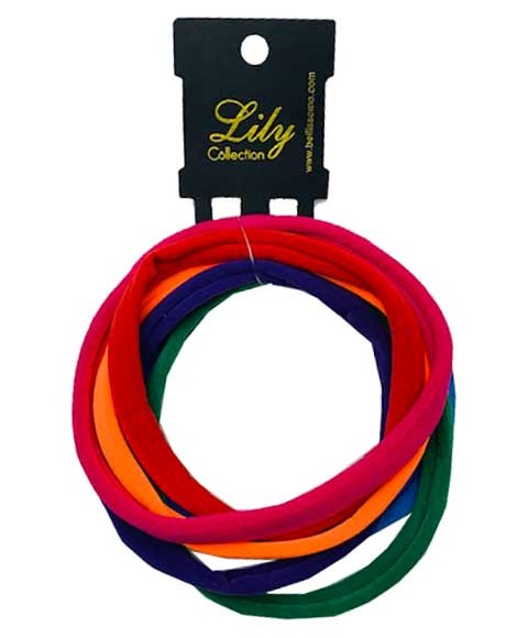 LILY COLLECTION COLORFUL PONY TAILER EB14S LONG Kids Hair Accessories Asetena Pa
