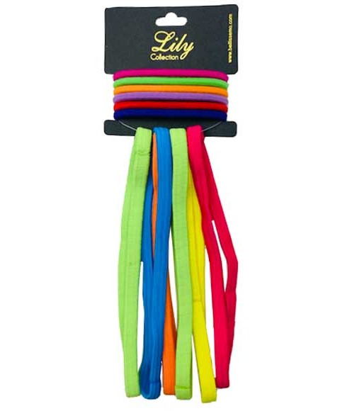 LILY COLLECTION COMBO PACK ELASTIC BAND RS162AST Color Assorted Kids Hair Accessories Asetena Pa