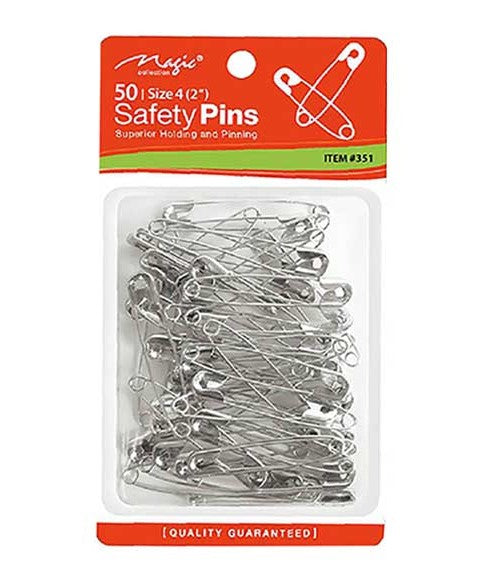 MAGIC COLLECTION SAFETY PINS 70 Pcs Kids Hair Accessories Asetena Pa