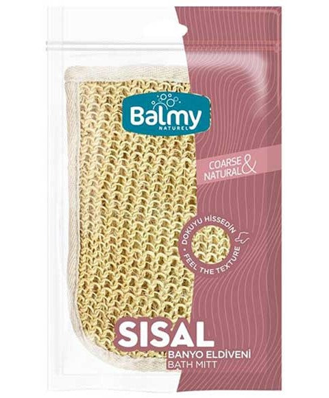 SISAL COARSE AND NATURAL BATH MITT Skin Wash Asetena Pa