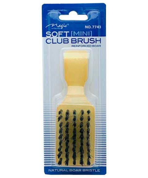 MAGIC COLLECTION MINI SOFTY CLUB BRUSH 7743 Hair Brushes and Combs Asetena Pa