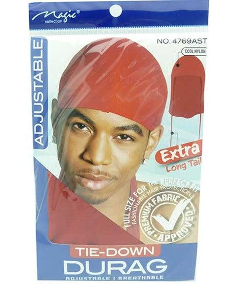 MAGIC COLLECTION TIE DOWN DURAG 4769AST Durags and Caps Asetena Pa