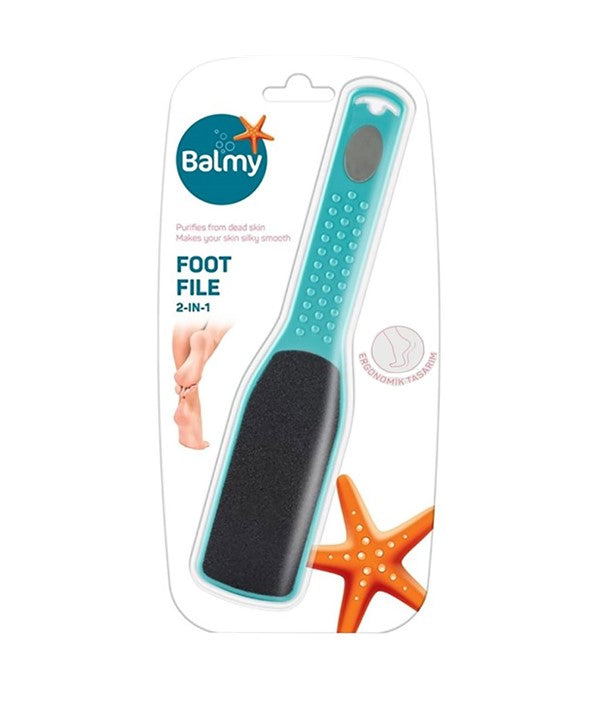 BALMY 2 IN 1 FOOT FILE Pedicure and Manicure Asetena Pa