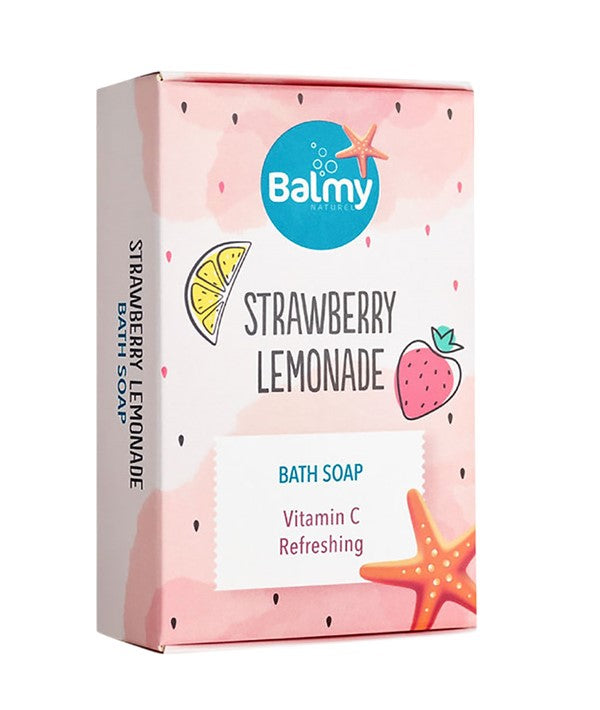 STRAWBERRY LEMONADE SCENTED BATH SOAP 110 g Body Care Asetena Pa