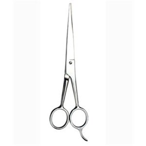 FINELINES BARBER SCISSORS ST. STEEL 33404 5.5 Inch Color Steel with Hook Personal Care Asetena Pa