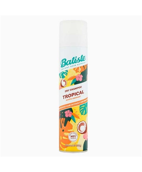 BATISTE DRY SHAMPOO SPRAY TROPICAL EXOTIC COCONUT 200 ml Shampoo Asetena Pa