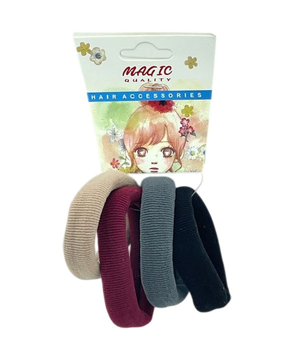MAGIC QUALITY HAIR ELASTIC BANDS ASSORTED TP35AST Kids Hair Accessories Asetena Pa