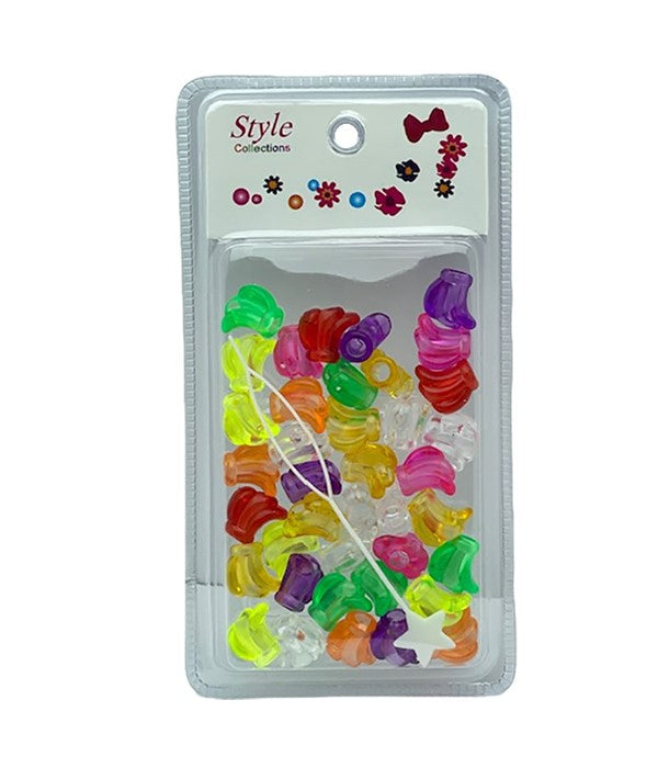 STYLE COLLECTION HAIR BEADS MIXED BD002 Kids Hair Accessories Asetena Pa
