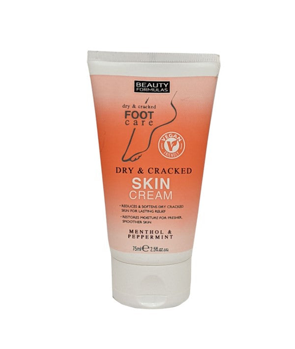 BEAUTY FORMULAS DRY AND CRACKED SKIN CREAM 75 ml Skin Moisturizing Asetena Pa