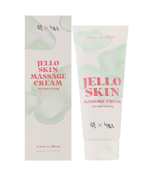 JELLO SKIN MASSAGE CREAM FOR FACE AND BODY 200 ml Korean Skincare Asetena Pa