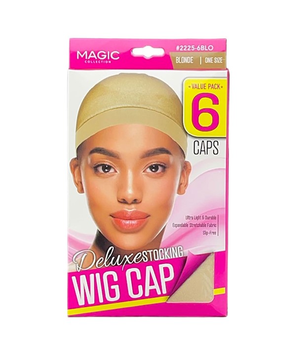 MAGIC COLLECTION DELUXE STOCKING WIG CAP 22256BLO Durags and Caps Asetena Pa