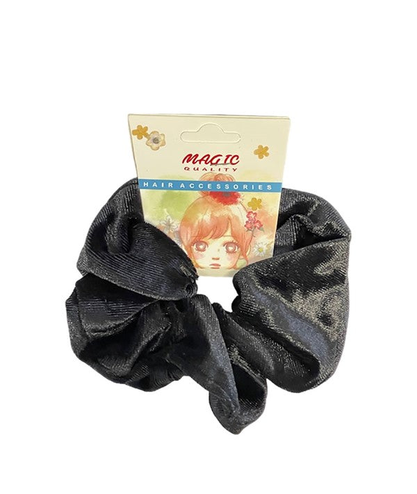 MAGIC QUALITY SCRUNCHIES S1BLK Color Black Kids Hair Accessories Asetena Pa