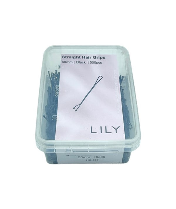 LILY BLACK BOB PINS HG 600 60 mm Color Black Kids Hair Accessories Asetena Pa