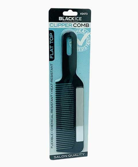 BLACK ICE CLIPPER COMB Color Black Hair Brushes and Combs Asetena Pa