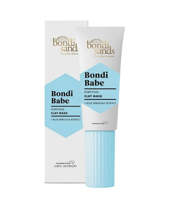 BONDI BABE PURIFYING CLAY MASK 75 ml Skin Wash Asetena Pa