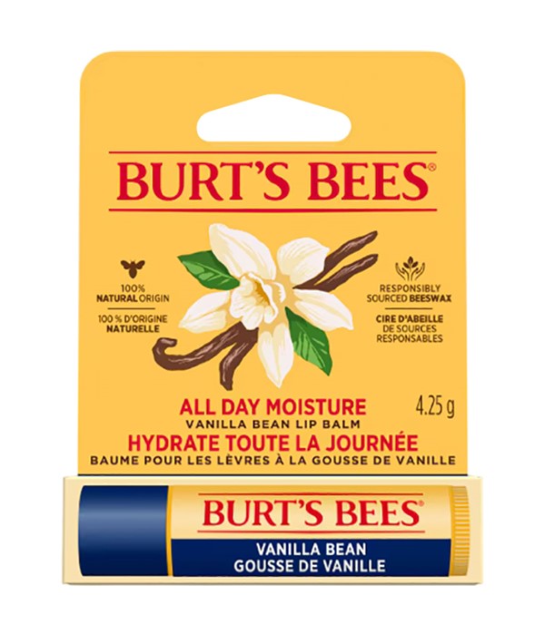 BURTS BEES VANILLA BEAN LIP BALM 4.25 g Lips Asetena Pa