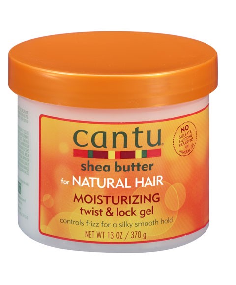 CANTU SHEA BUTTER NATURAL HAIR MOISTURIZING TWIST AND LOCK GEL 370 g Hair Styling Asetena Pa