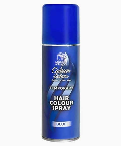 COLOUR CULTURE TEMPORARY HAIR COLOUR BLUE SPRAY 125 ml Hair Color Asetena Pa