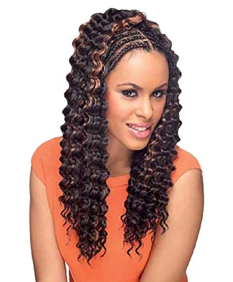 3X VALUE PACK SYN HANDMADE DEEP TWIST BULK 22 Color 1 Hair for Braid Extensions Asetena Pa