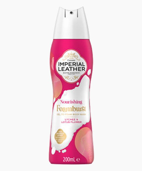 IMPERIAL LEATHER LYCHEE AND LOTUS FLOWER NOURISHING FOAM BURST 200 ml Body Care Asetena Pa