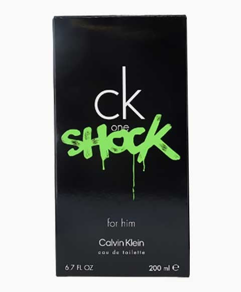 CALVIN KLEIN ONE SHOCK HIM EAU DE TOILETTE 200 ml Perfumes for Him Asetena Pa