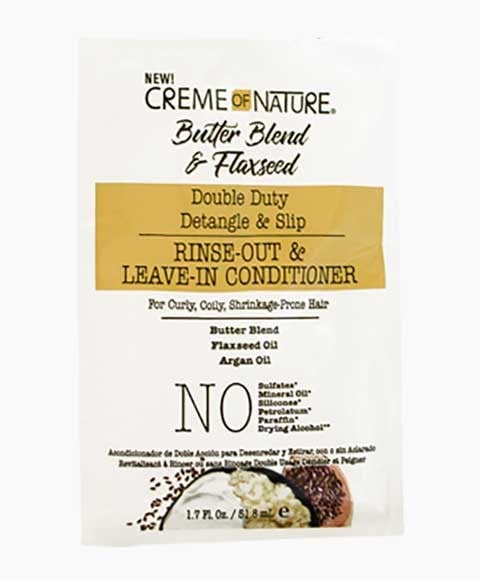 BUTTER BLEND AND FLAXSEED RINSE OUT LEAVE IN CONDITIONER 51.8 ml Conditioner Asetena Pa