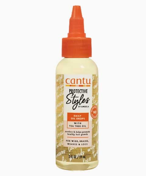 CANTU PROTECTIVE STYLES DAILY DROPS WITH TEA TREE OIL 59 ml Sprays, Serums and Oils Asetena Pa