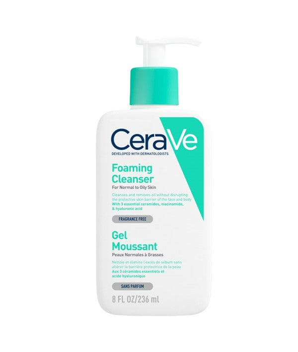 CERAVE FOAMING CLEANSER FOR NORMAL TO OILY SKIN 236 ml Skin Wash Asetena Pa