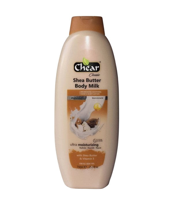 CLASSIC SHEA BUTTER BODY MILK 750 ml Skin Moisturizing Asetena Pa