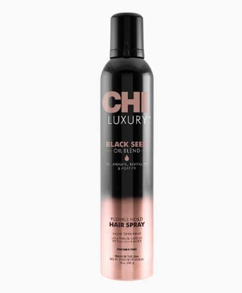 CHI LUXURY BLACK SEED OIL BLEND FLEXIBLE HOLD HAIR SPRAY 284 g Sprays, Serums and Oils Asetena Pa