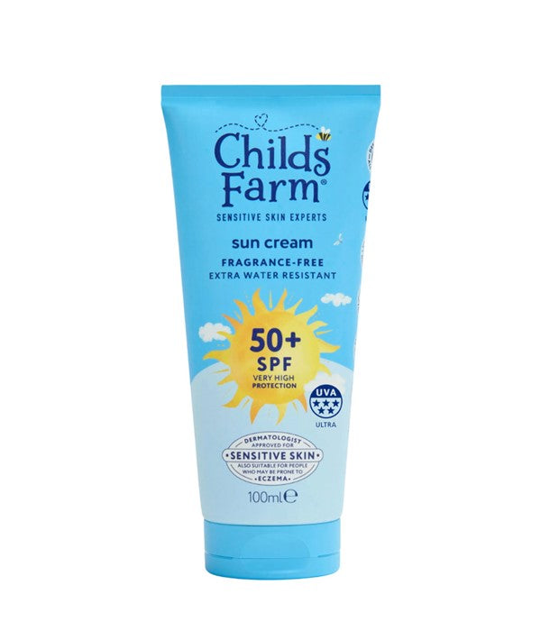 CHILDS FARM FRAGRANCE FREE SUN CREAM 50 SPF 100 ml Kids Skincare Asetena Pa