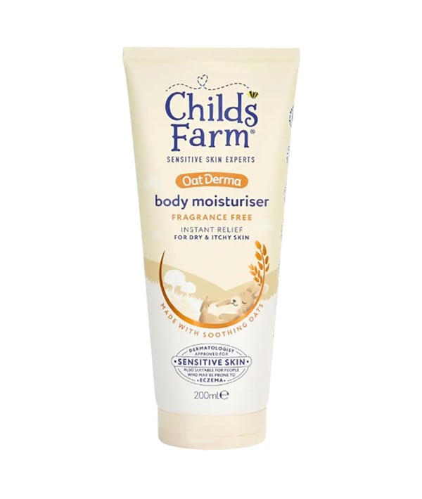 CHILDS FARM OAT DERMA BODY MOISTURISER 500 ml Kids Skincare Asetena Pa