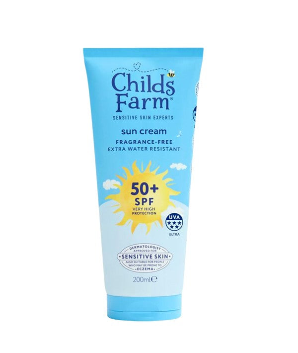 CHILDS FARM SUN CREAM FRAGRANCE FREE SPF50 200 ml Skin Treatments Asetena Pa