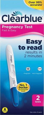 Clearblue Pregnancy Test 6x2's