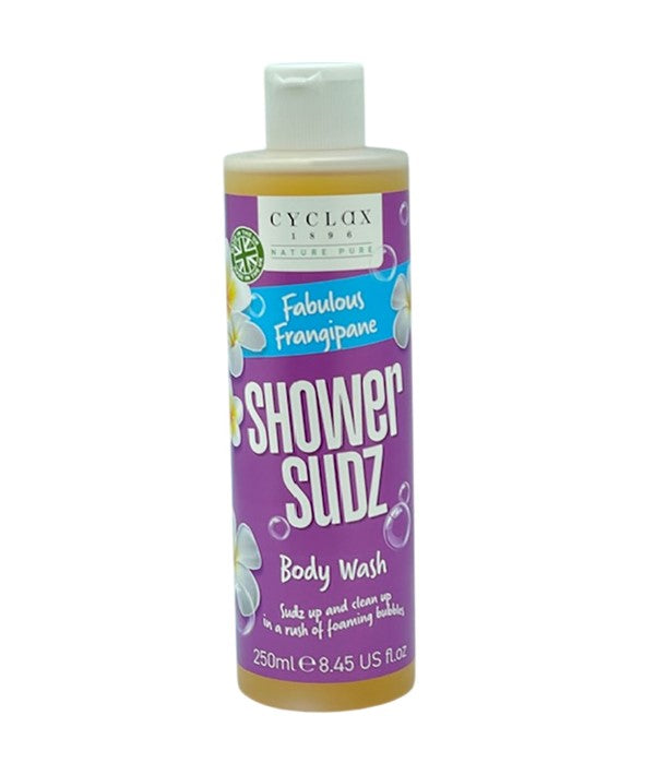 CYCLAX FABULOUS FRANGIPANE SHOWER SUDZ BODY WASH 250 ml Body Care Asetena Pa