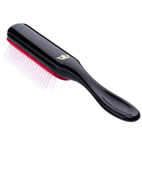 CLASSIC STYLING D3 BRUSH BLACK W GOLD CROWN Hair Brushes and Combs Asetena Pa