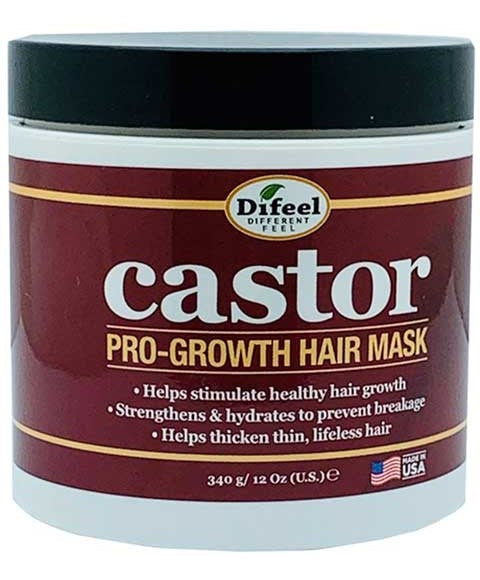 DIFEEL CASTOR PRO GROWTH HAIR MASK 340 g Treatments Asetena Pa