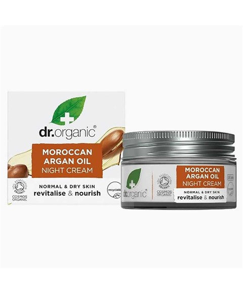 BIOACTIVE SKINCARE ORGANIC MOROCCAN ARGAN OIL NIGHT CREAM 50 ml Vegan Skincare Asetena Pa