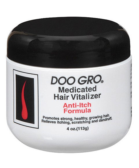 DOO GRO HAIR VITALIZER ANTI ITCH FORMULA 113 g Color Medicated Treatments Asetena Pa