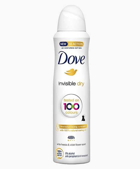 DOVE INVISIBLE DRY 48H ANTI PERSPIRANT DEODORANT SPRAY 250 ml Body Care Asetena Pa